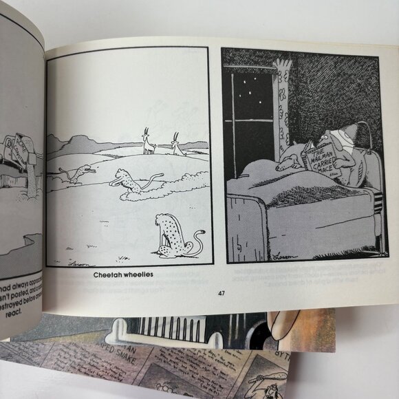 Gary Larsons The Far Side Comic Book Collection Set Of 5 Softcover Books VTG 80s - Picture 9 of 9